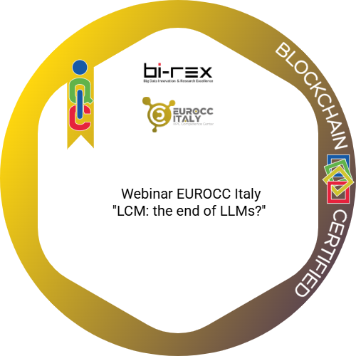 Webinar EUROCC Italy ''LCM: the end of LLMs?''